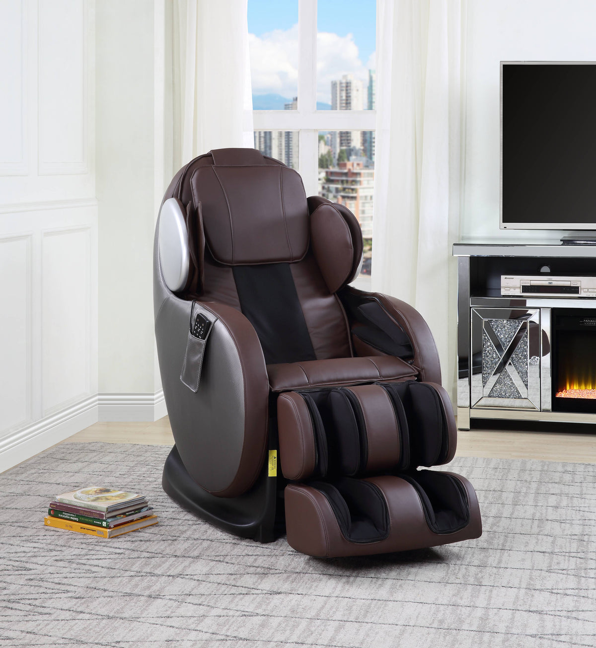 Pacari 2D Zero-Gravity Full-Body Massage Chair | Chocolate