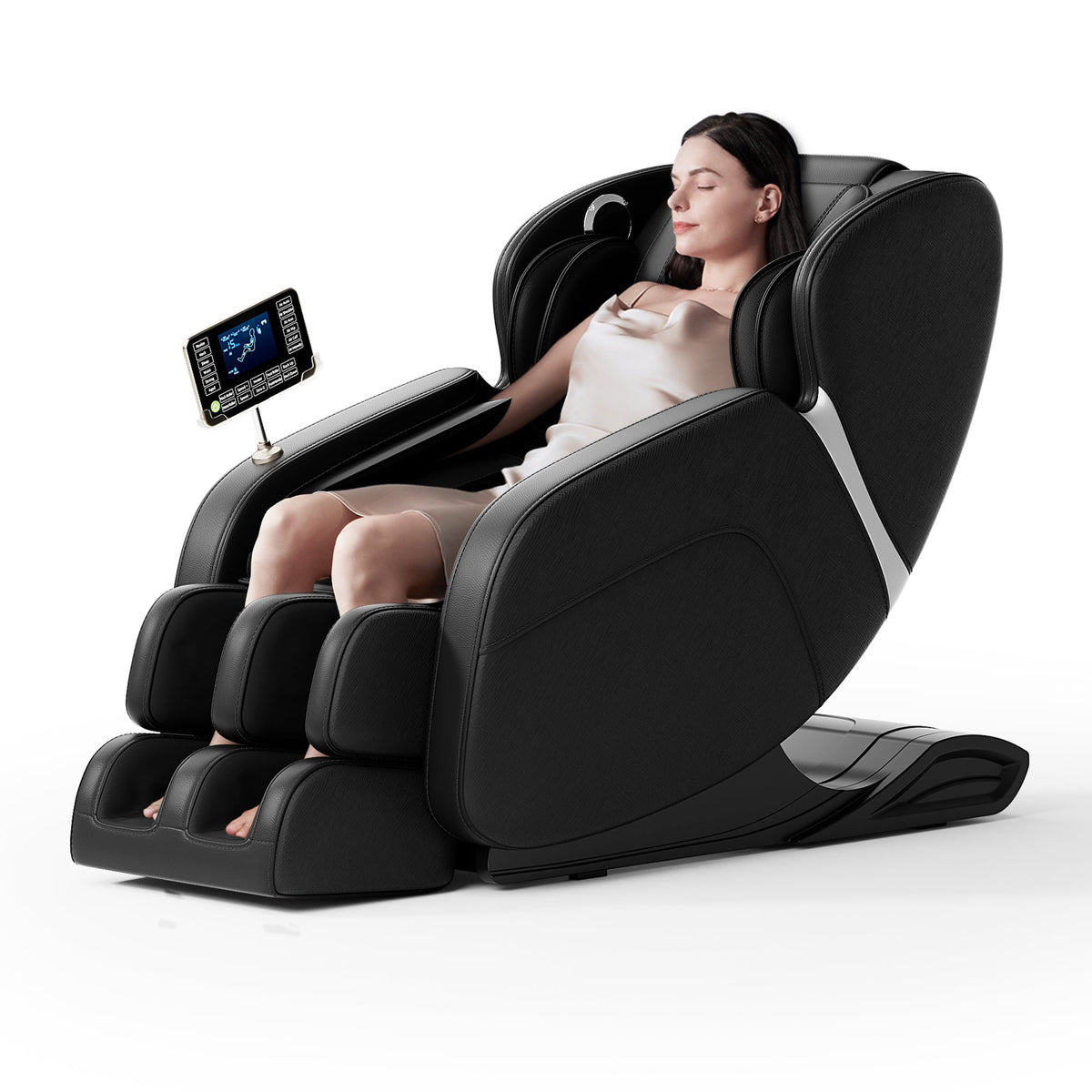 Zero-Gravity Full-Body Shiatsu Massage Chair | Black