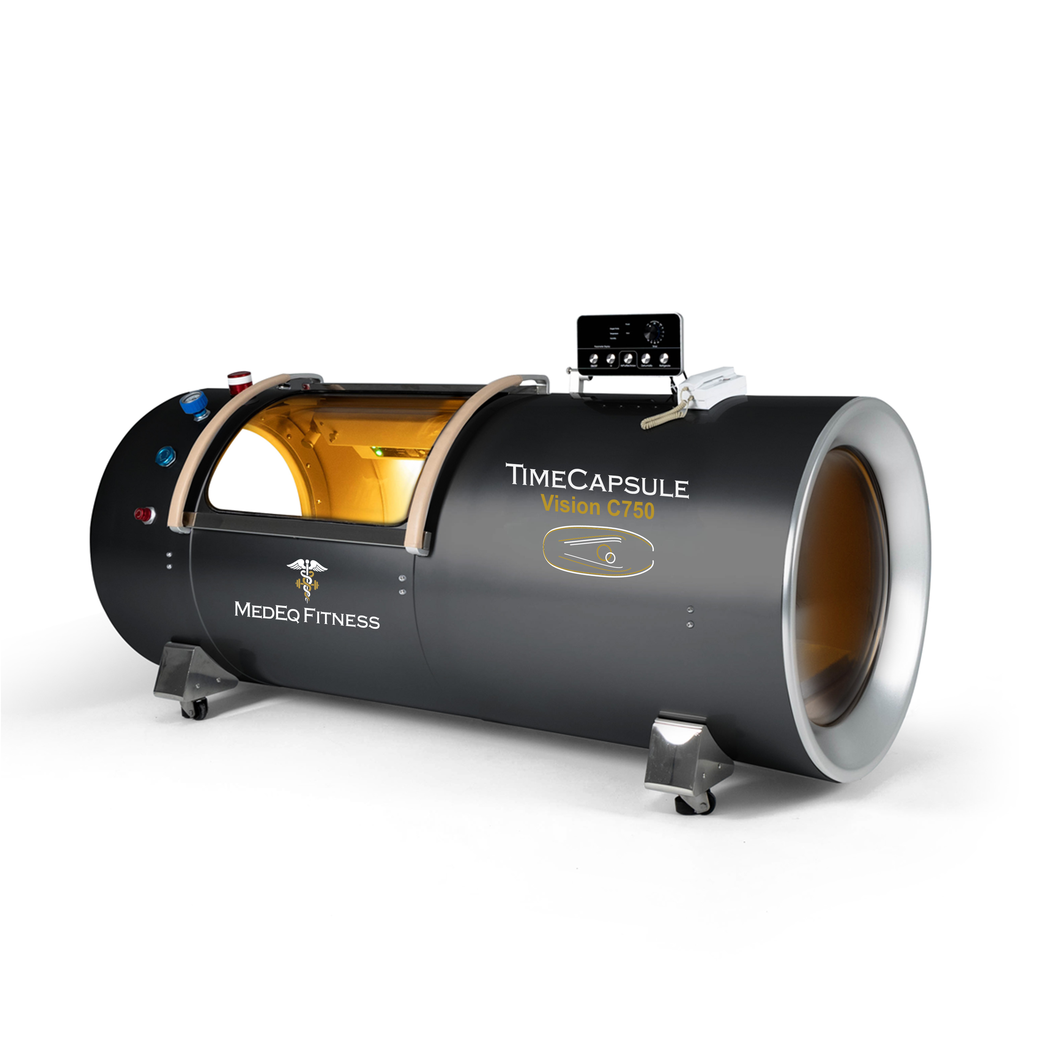 TimeCapsule Vision C750+ | 2.0 ATA Hard-Shell Hyperbaric Oxygen Chamber