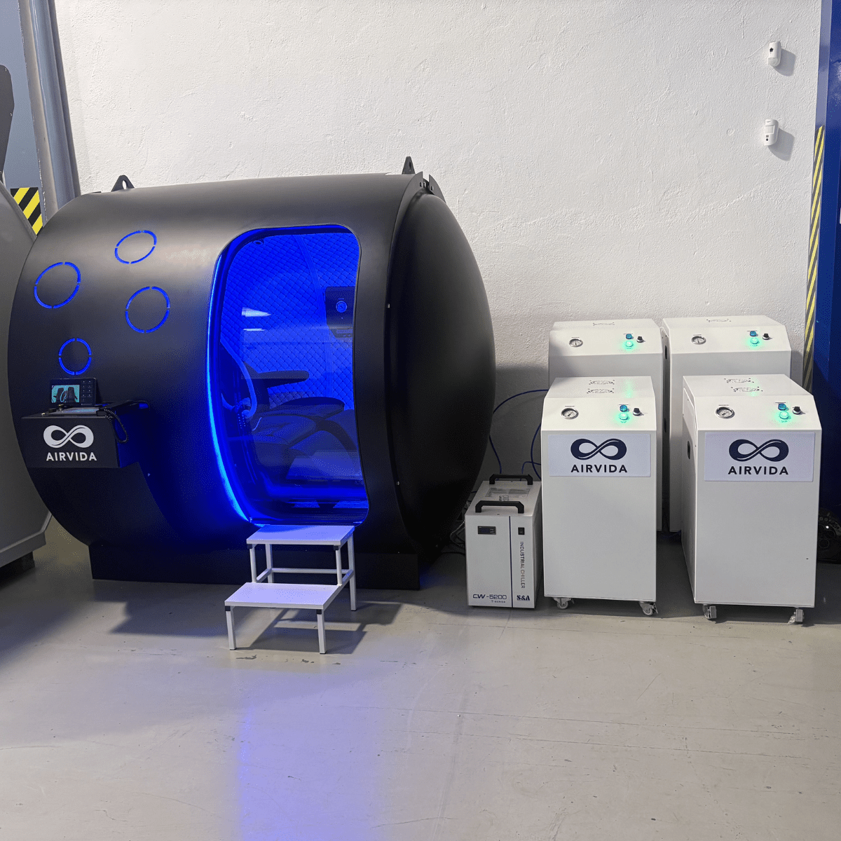 2.0 ATA Hardshell Multiplace Hyperbaric Chamber with BIBS Mask