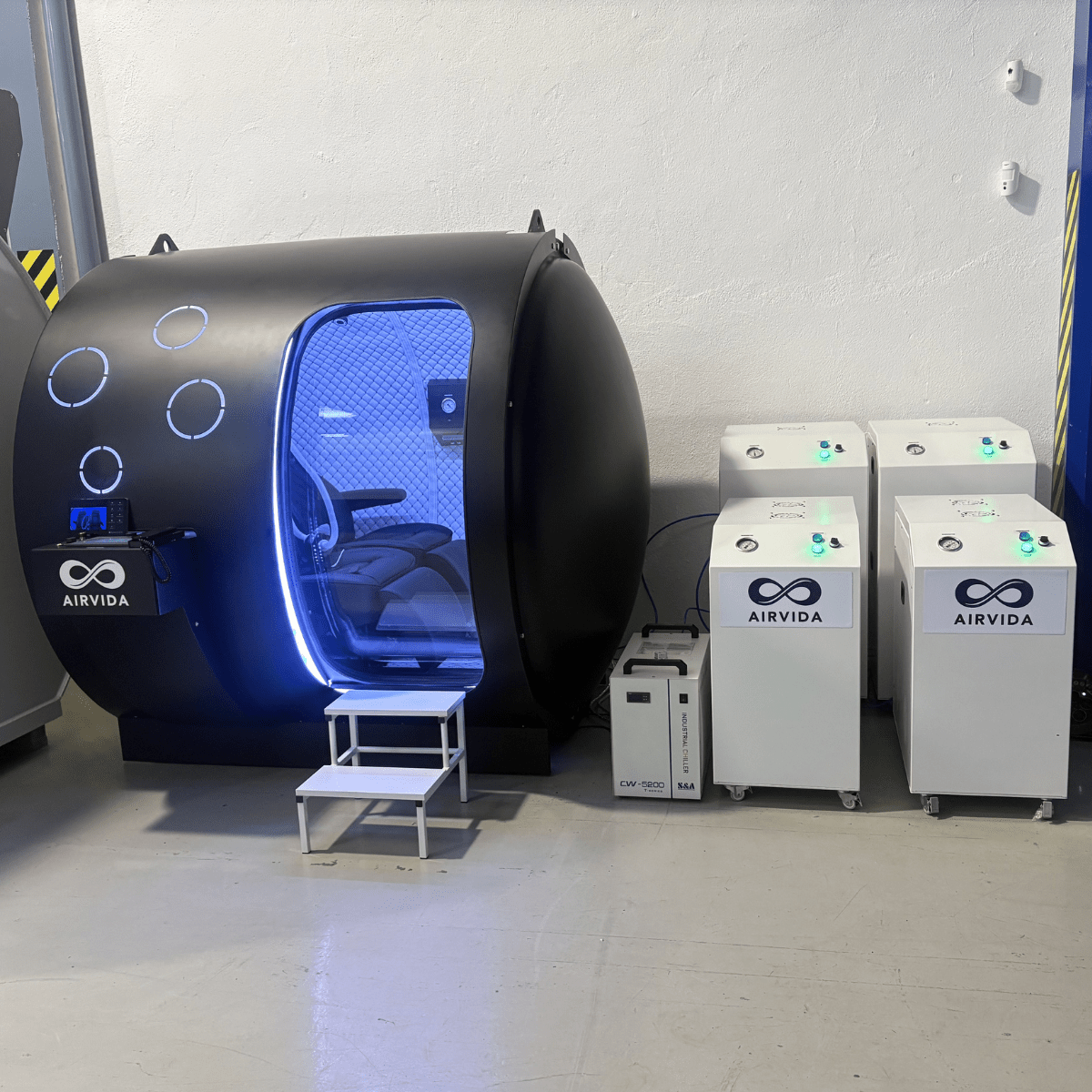 2.0 ATA Hardshell Multiplace Hyperbaric Chamber with BIBS Mask