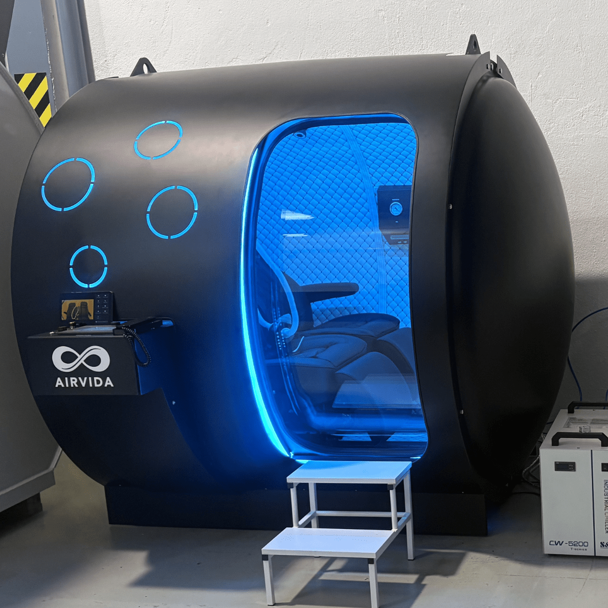 2.0 ATA Hardshell Multiplace Hyperbaric Chamber with BIBS Mask