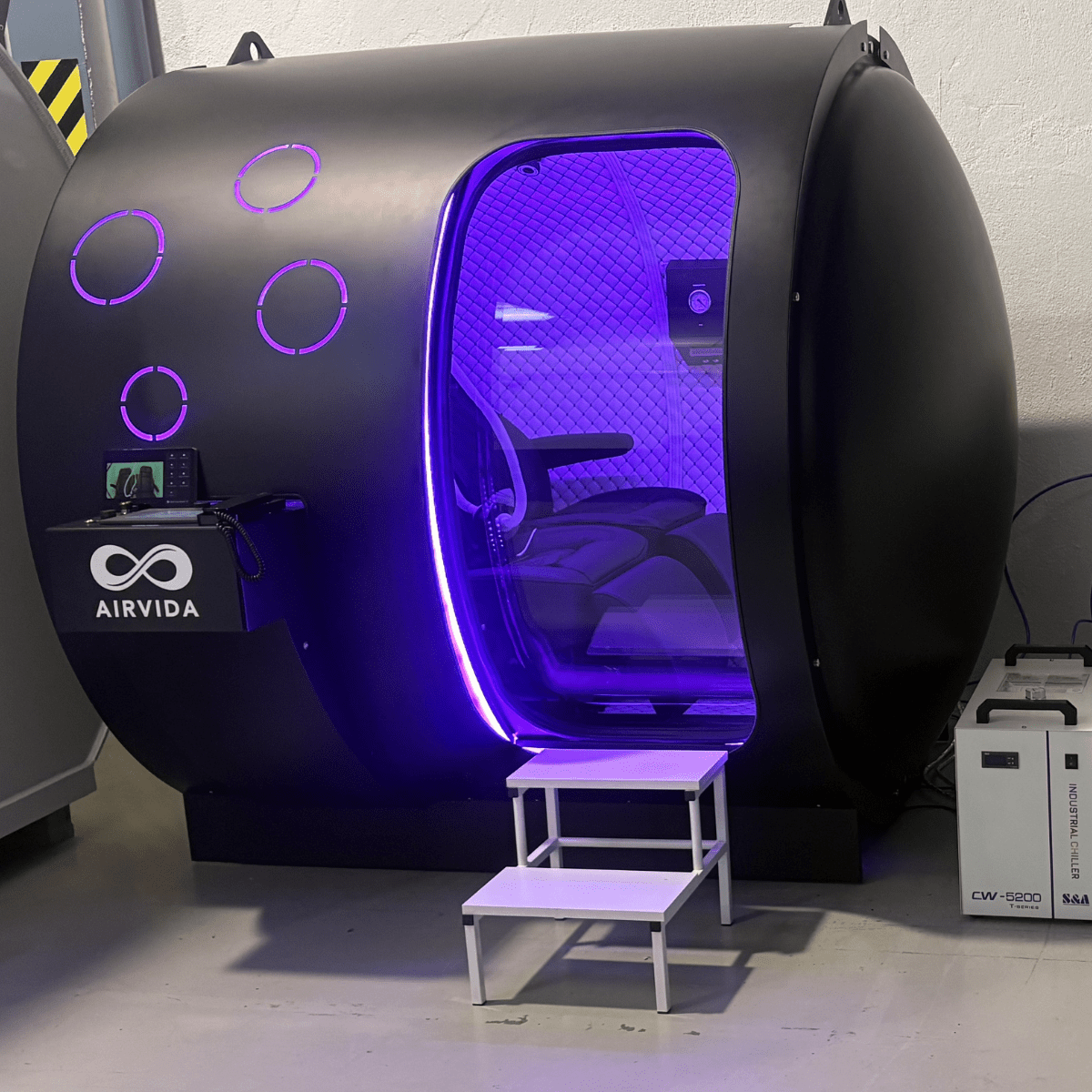 2.0 ATA Hardshell Multiplace Hyperbaric Chamber with BIBS Mask