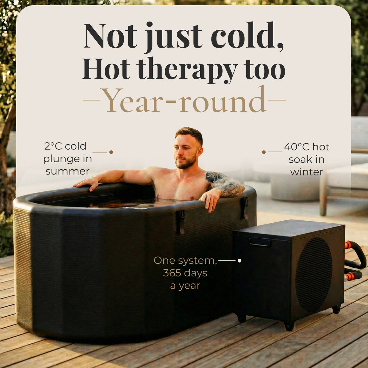 Nicebeam Cryo Pro Cold Plunge System