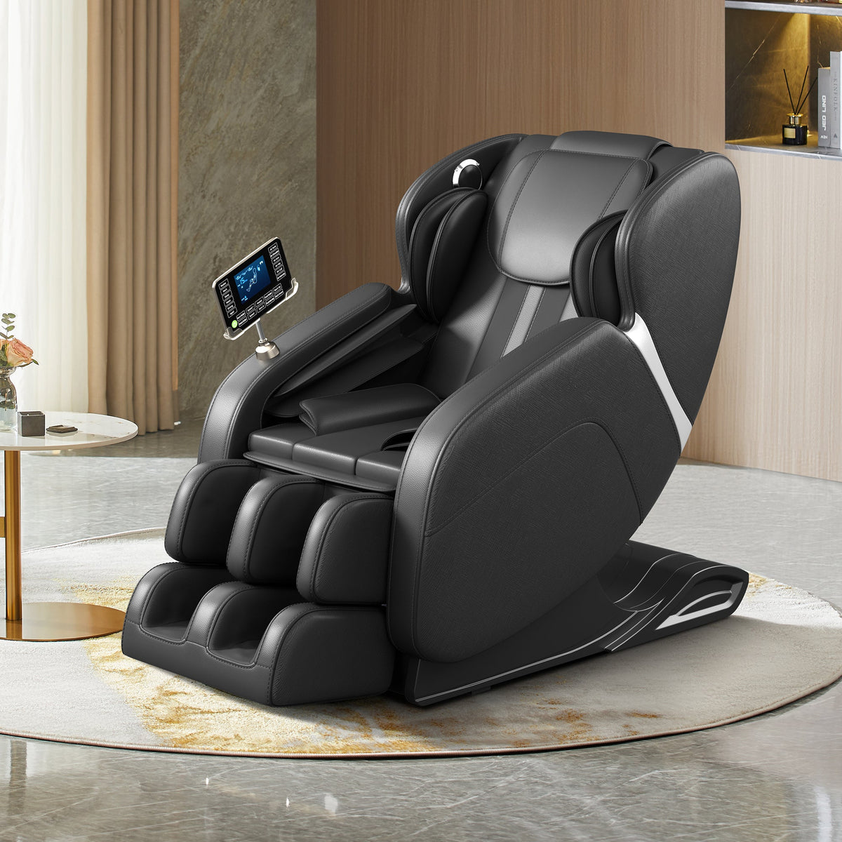 Zero-Gravity Full-Body Shiatsu Massage Chair | Black