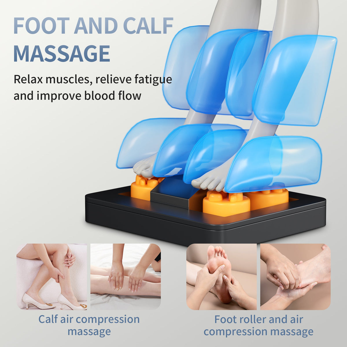 Zero-Gravity Full-Body Shiatsu Massage Chair | Black