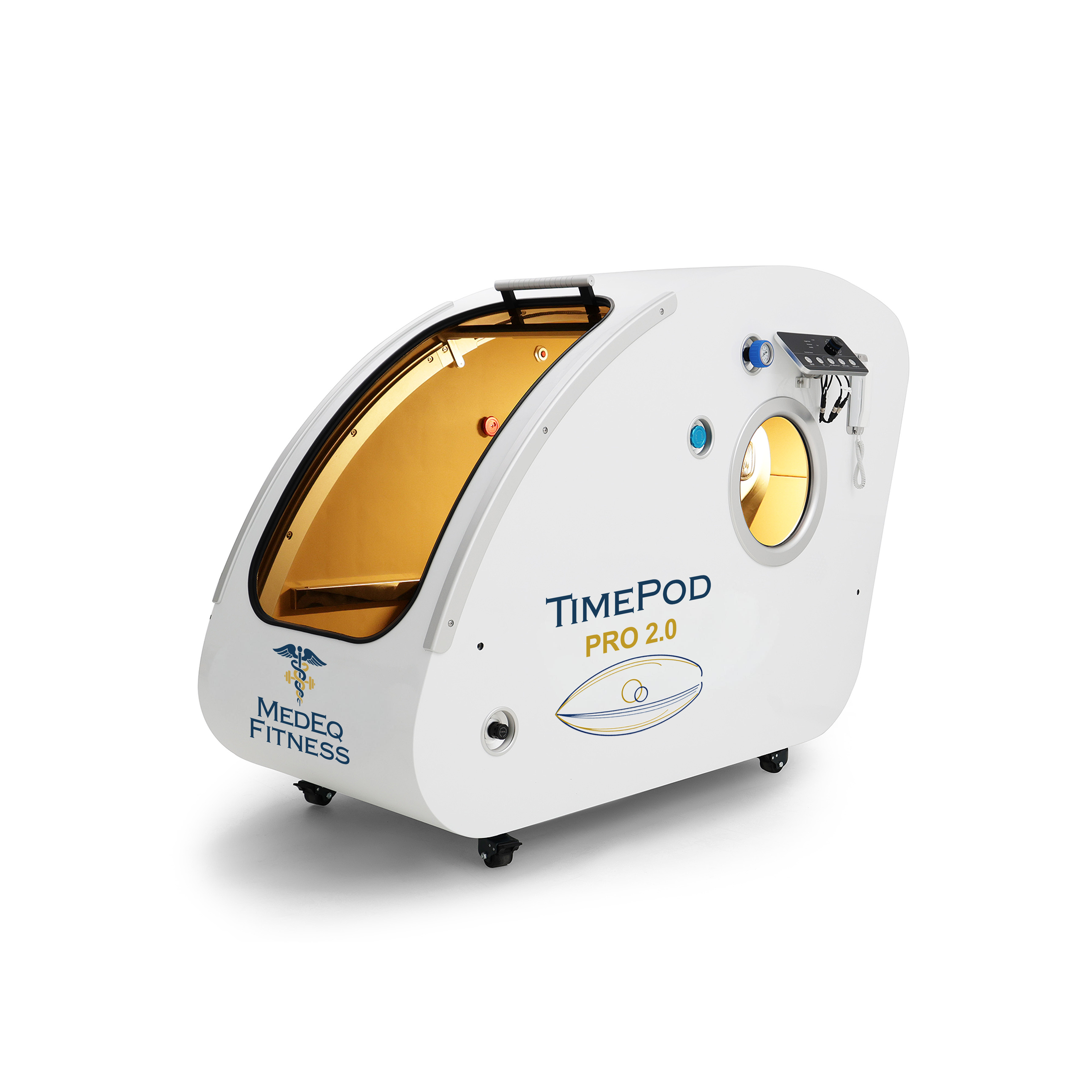 TimePod 2 | 2.0 ATA Triangular Hard-Shell Hyperbaric Chamber
