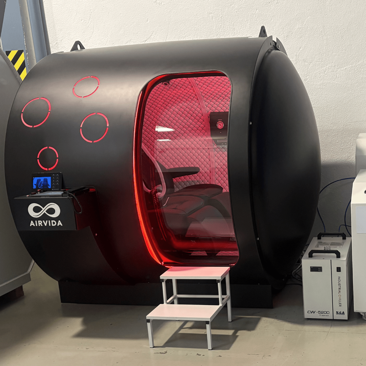 2.0 ATA Hardshell Multiplace Hyperbaric Chamber with BIBS Mask