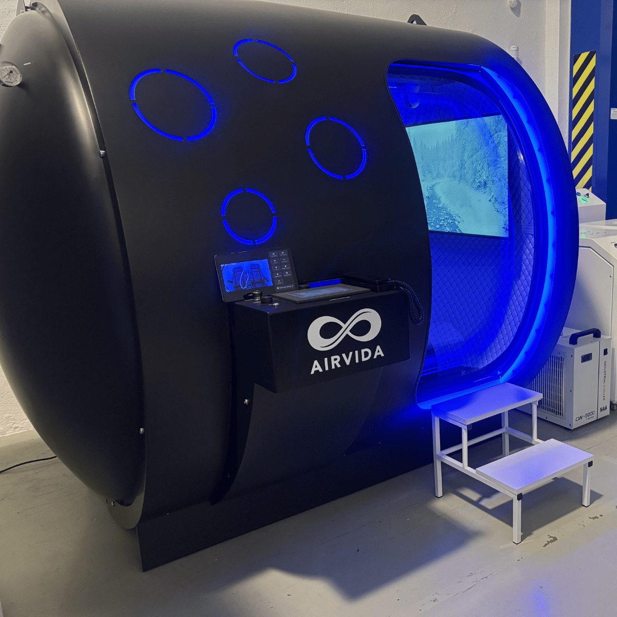 2.0 ATA Hardshell Multiplace Hyperbaric Chamber with BIBS Mask
