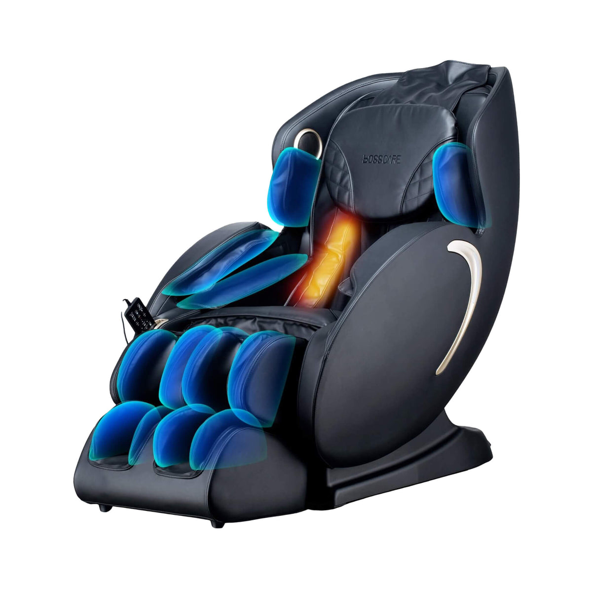 Bosscare Full Body 3D Zero Gravity Shiatsu Recliner Massage Chair With App (SAK32840)
