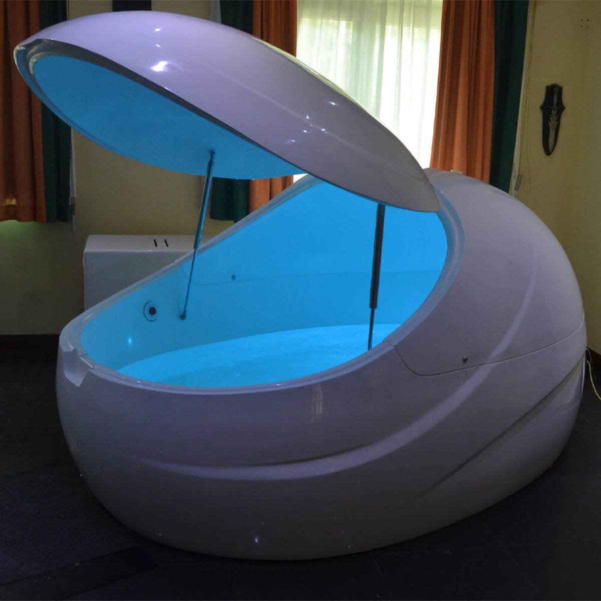 Dreampod V2 Commercial Home Flotation Sensory Isolation Tank Pod Spa [DPFP201WPE] (SAK93817)