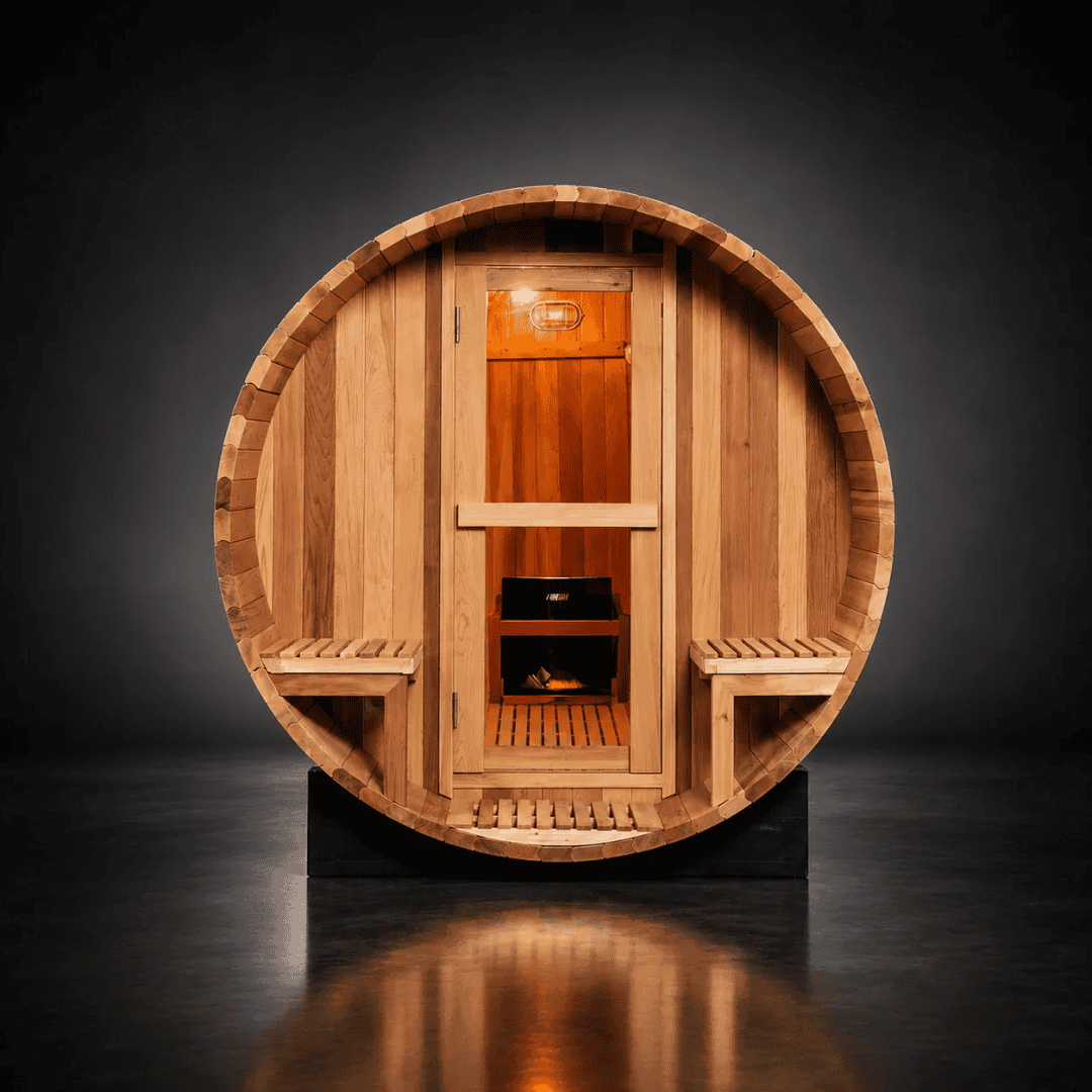 Handcrafted Red Cedar Electric Sauna